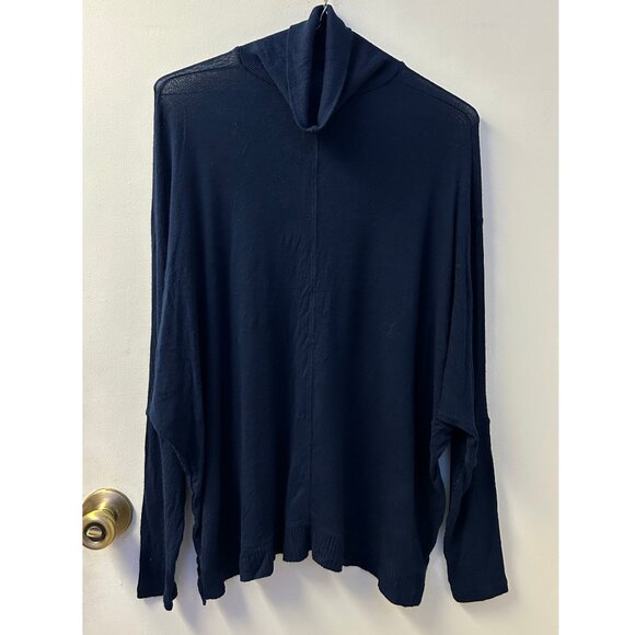 Zara Navy Blue Long Sleeve Shirt - Picture 1 of 3